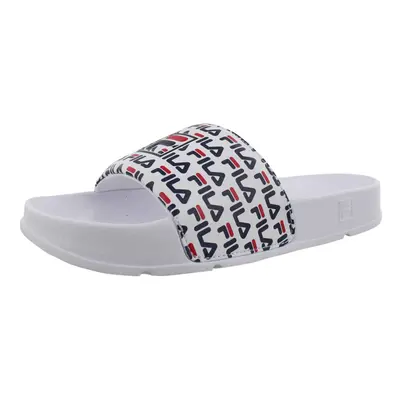 Fila Drifter Mood Slide Womens Shoes Size Color: White/Navy/Red