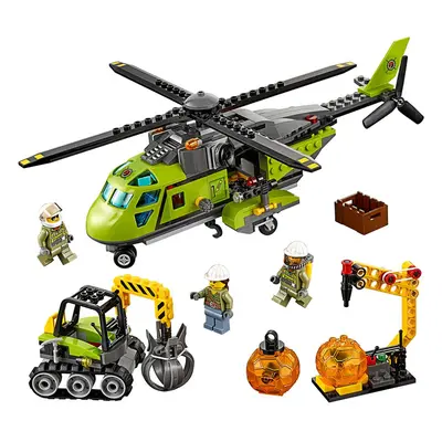 LEGO City Volcano Explorers Volcano Supply Helicopter Building K