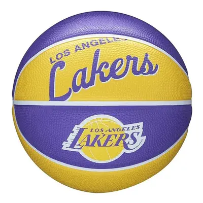 WILSON NBA Team Retro Mini Basketball - Los Angeles Lakers