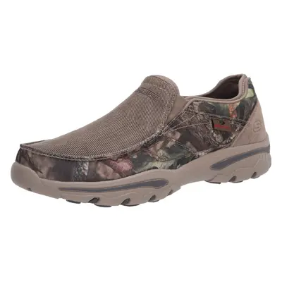 Skechers Men's Relaxed Fit-Creston-Moseco Moccasin Camo 11.5 Medium