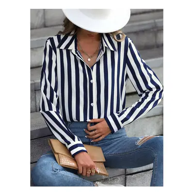 (B25SLTH249913011, S) Fashion Luxury Women's Shirts French Texture Printing Women's Shirts Sprin