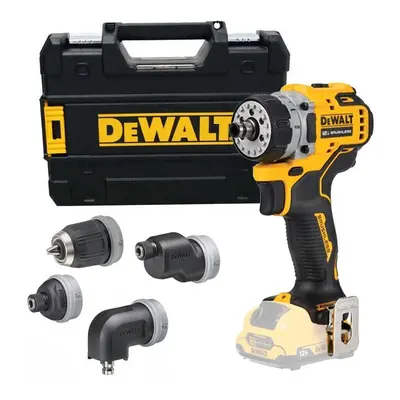 Dewalt 12v XR DCD703NT Brushless Multi Head Drill Angle Impact Driver Bare Tstak