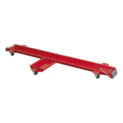 2000mm Side Stand Motorcycle Dolly - 565kg Weight Limit - Dual Castor Wheels