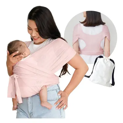 Baby Wrap Carrier, Lightweight Baby Carrier Sling Wearable, Hands Free Infant Carrier Slings New