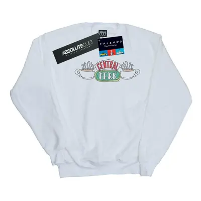 (3XL, White) Friends Mens Central Perk Sketch Sweatshirt