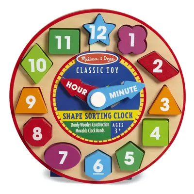 Melissa and Doug Shape Sorting Clock