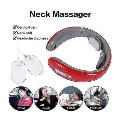 Neck Pulse Massage Long Infrared(red)