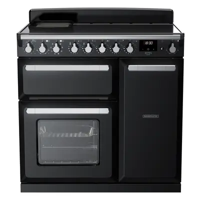 Rangemaster Estel Deluxe ESDL90EIPGBL/CM1 90cm Electric Range Cooker with Induction Hob â Blac