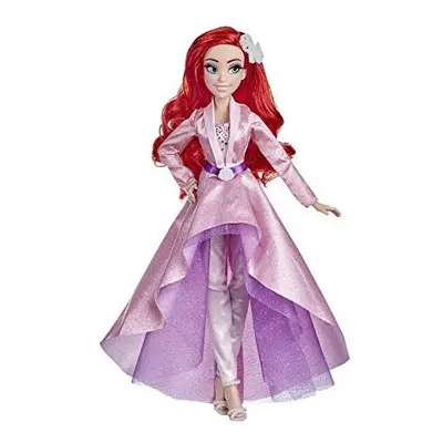 Disney Princess Style Series Ariel, Fashion Doll in Modern Style with Earrings and Shoes, Collec