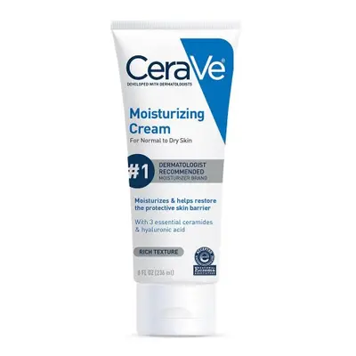 Cerave Face And Body Moisturizing Cream For Normal To Dry Skin 8.0oz/236ml New