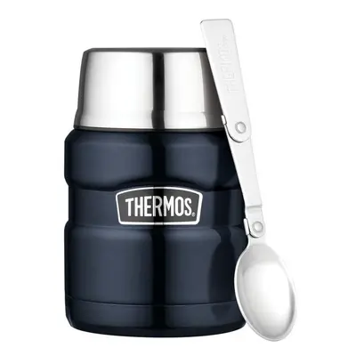 Thermos Stainless King Food Flask 0.47L Blue [183270]