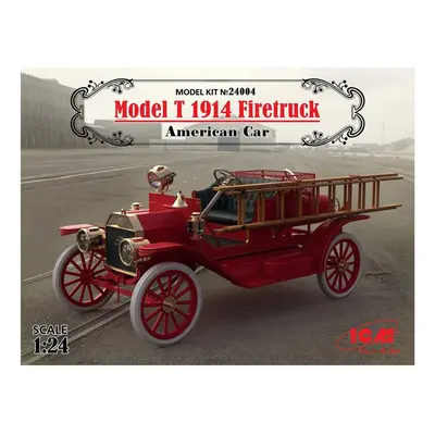 ICM 24004Â âÂ Model Kit Model T 1914Â FIRE TRUCK American Car