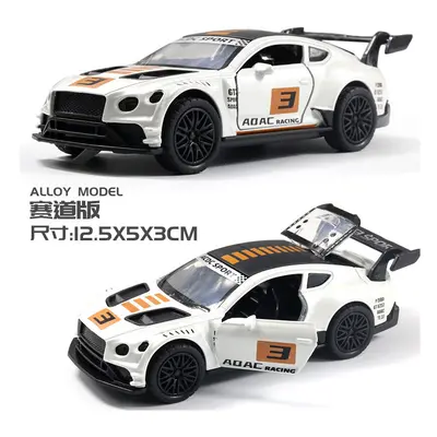 (Binbai Brown) 1:36 Diecast Alloy Car Model Children's Toy Car Open the door Decoration Cool Rac