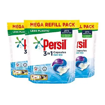 Persil in Non Bio Washing Capsules 9-month supply tough on stains, gentle next to sensitive skin