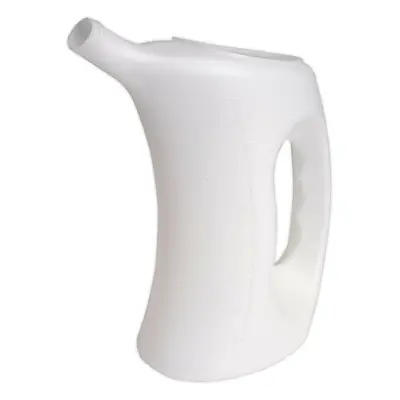 5 Litre Measuring Jug with Rigid Spout - Resistant to Oil & Fuel - Polyethylene