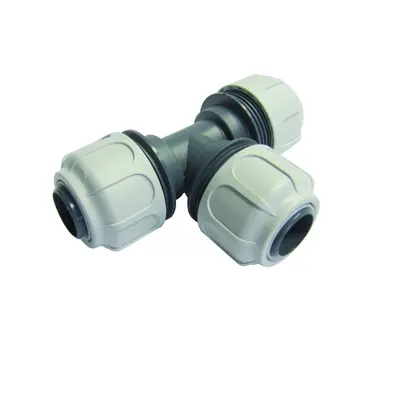 Certikin Quadrapool 63Mm Compression Union X Compression Union Straight Connector (QP200CSF)