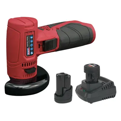 12V Cordless Angle Grinder Kit - Includes x 1.5Ah Batteries & Charger - Bag