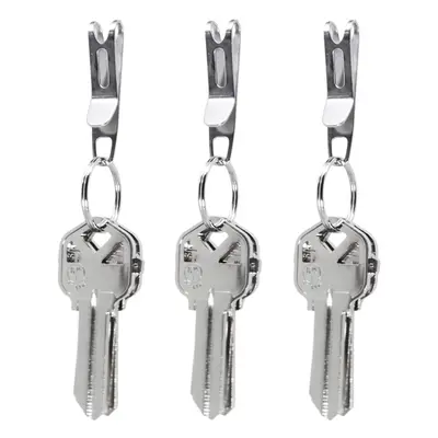 KeySmart Nano Clip - Pocket Clip Key Ring Holder - Secure Your Key Chain, Eliminates Pocket Bulg