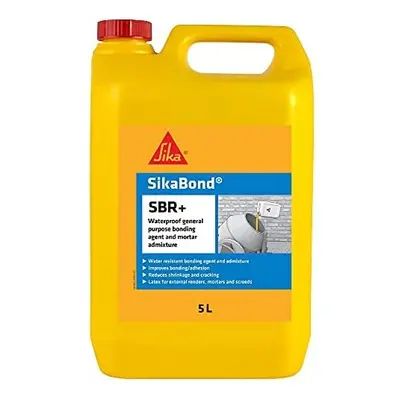 Sika SikaBond SBR+ Waterproof General Purpose Bonding Agent and Admixture for Mortar,Screeds and