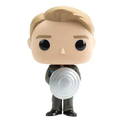 Captain America with Prototype Shield Metallic Pop! Vinyl