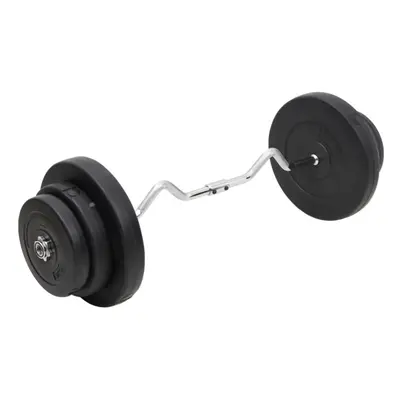 (60 kg, 1) vidaXL Barbell Set Fitness Free Weight Plate Set Dumbbell Set Workout Tool