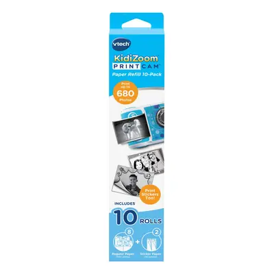 VTech KidiZoom PrintCam Paper Refill 10-Pack White With Regular Pap