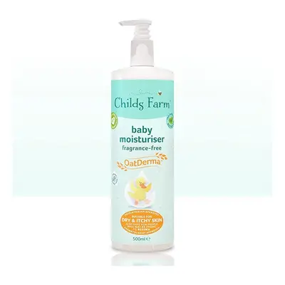 Childs Farm | OatDerma Baby Moisturiser 500ml| Suitable for Newborns with Dry, Itchy & Eczema-pr