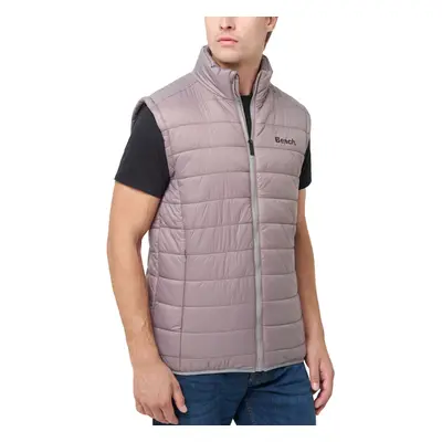 (M, Charcoal) Bench Mens Bullard Lightweight Padded High Neck Warm Winter Bodywarmer Gilet