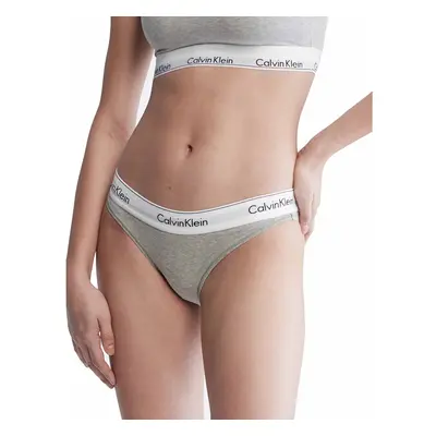 Calvin Klein Women's Modern Cotton Stretch Bikini Panty Grey Heather