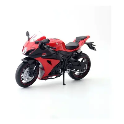 (Red) City Toy Diecast Metal Motorcycle Model 1:12 Scale Suzuki GSX-R1000RR