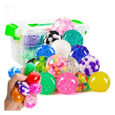 JOYIN Mini Stress Ball Toys Pack Squeeze Fidget Toys for Adults Squishy Toy Stress Relief Ball R