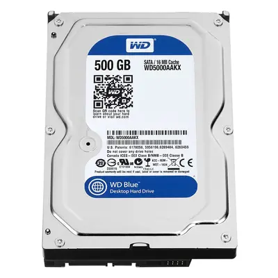 Western Digital Caviar Blue 500GB SATAIII 6Gb/s 16MB Cache 3.5 inch Internal Hard Drive OEM