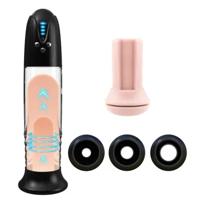 (black) Electric Penis Enlarger Vacuum Pump Male Masturbator Penis Enlargement Extend Pumps Air 