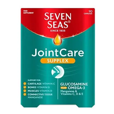 Seven Seas JointCare Supplex with Glucosamine plus Omega-3, Capsules