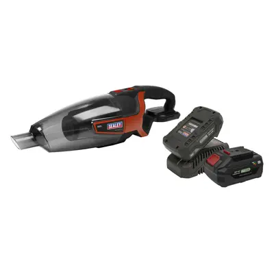 20V Cordless Handheld Vacuum Cleaner Kit - Batteries & Charger - Canvas Bag