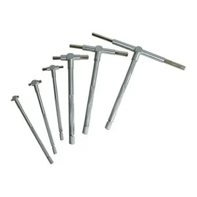 6 Piece 8mm 150mm Telescopic Gauge Set Quick Measure Cylinders Holes Diameter