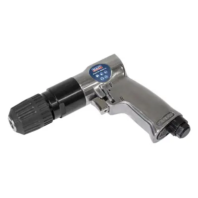 Reversible Air Drill with 10mm Keyless Chuck - 1/4" BSP Inlet - RPM