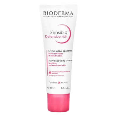 Bioderma Sensibio Defensive Rich 40ml; Soothing, Nourishing Cream