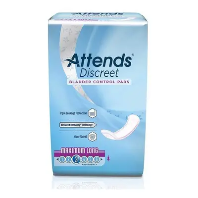 Attends Healthcare Products 48ADPMAL Discreet Maximum Long Incontinence Pad