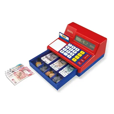 Learning Resources LSP2629-UK Pretend & Play Calculator Cash Register (UK Currency), Multicolour