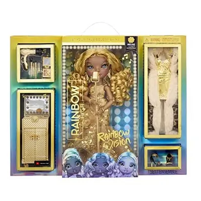 Rainbow High Rainbow Vision Divas - MELINE LUXE - Gold Yellow Fashion Doll, Mix & Match Designer