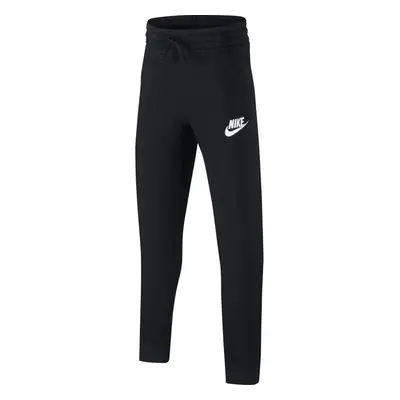 NIKE Sportswear Boys Club Fleece Joggers BlackBlackWhite Large