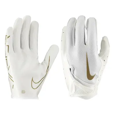 Nike Vapor Jet 7.0 Football Gloves White | White | Gold Large