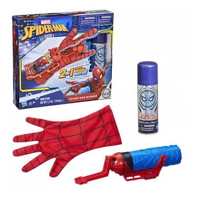 Marvel Spider-Man Super Web Slinger 2-In-1 Shoots Webs or Water Web Shooter Super Hero Costume T