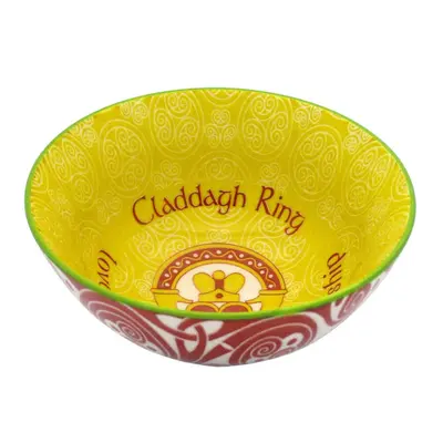 Royal Tara Irish Celtic Bowl with Claddagh Design Bone 11cm (4.3 inch)