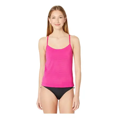 Nike Essential Layered Tankini Fireberry LG