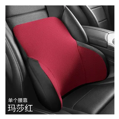 (1pcs F Back Pillow) Memory cotton Neck Pillow Car Seat Pillow Support Auto Lumbar Cushion