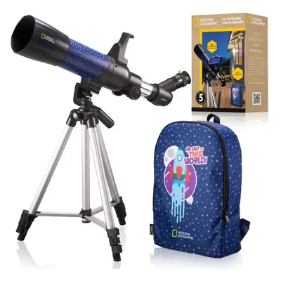 National Geographic Refractor Telescope with Backpack