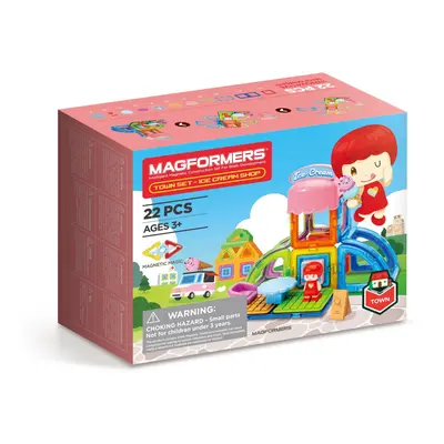 Magformers Town - Ice Cream Shop Set