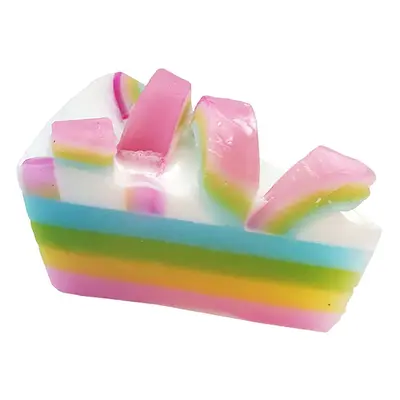 Raspberry Rainbow Soap Cake